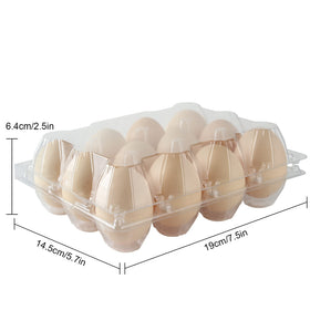 MIVIDE egg tray in refrigerator helps keep eggs organized and fresh