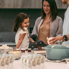 MIVIDE reusable plastic egg carton designed for durable, long-term use