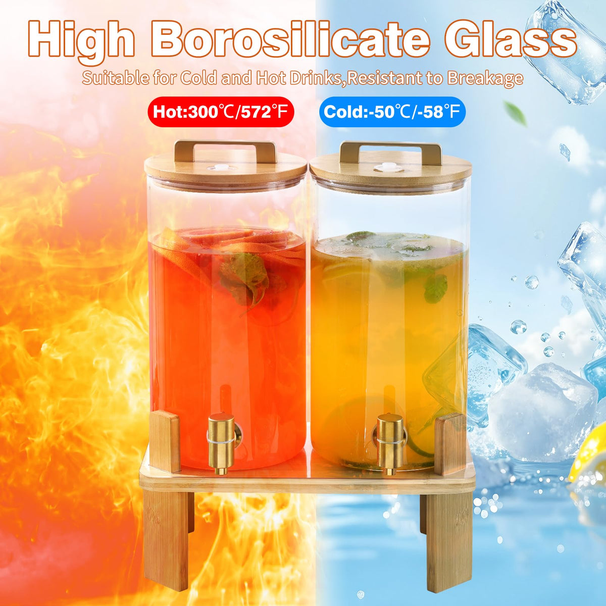 MIWUYI dispenser with anti-slip legs for steady setup