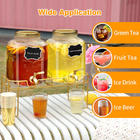 Two-pack set for larger gatherings and variety.
