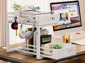 MixeShop compact 16x8 inch base maximizes small cabinet space