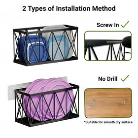MIXISAV slim basket fits spice jars and lids, saving space