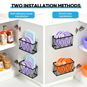 MIXISAV easy-install option supports adhesive or drill mounting with included hardware