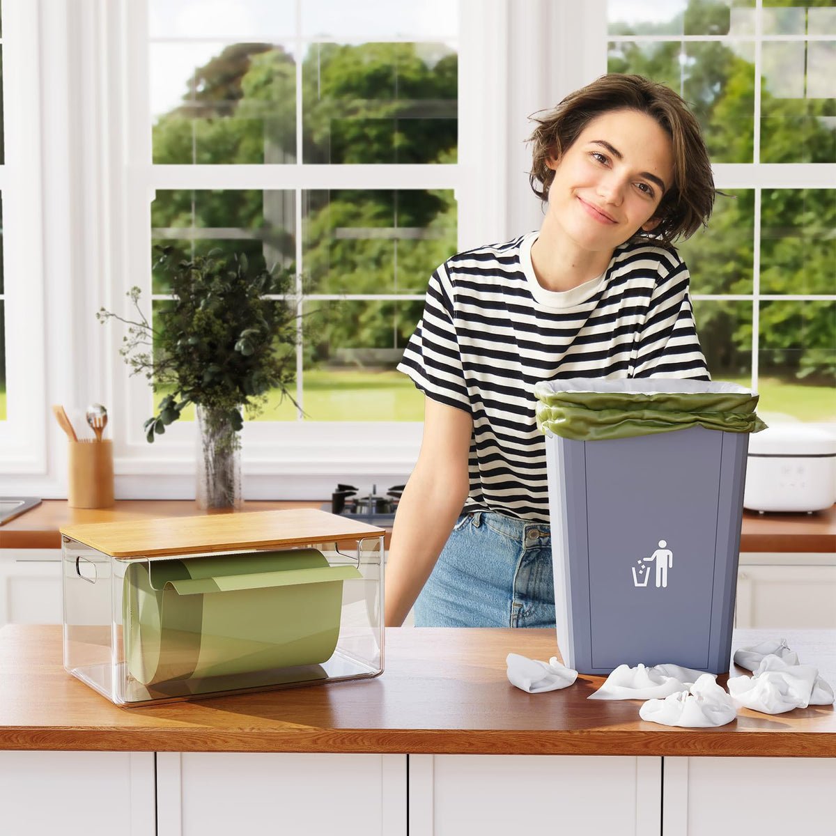MIXISAV versatile organizer suitable for kitchen, pantry, and laundry areas.