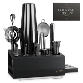 MIXLO HOME glossy shaker and tools ready for immediate use
