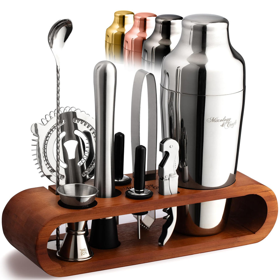 Mixology & Craft 24oz shaker for pro-style cocktails at home.