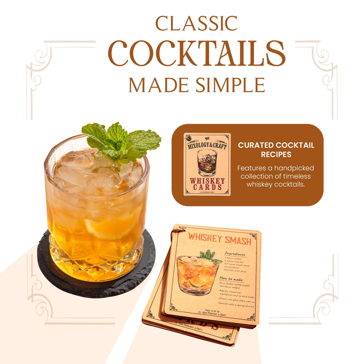 Mixology & Craft velvet bag holds stones for easy transport and storage.