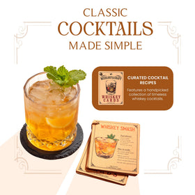 Mixology & Craft velvet bag holds stones for easy transport and storage.