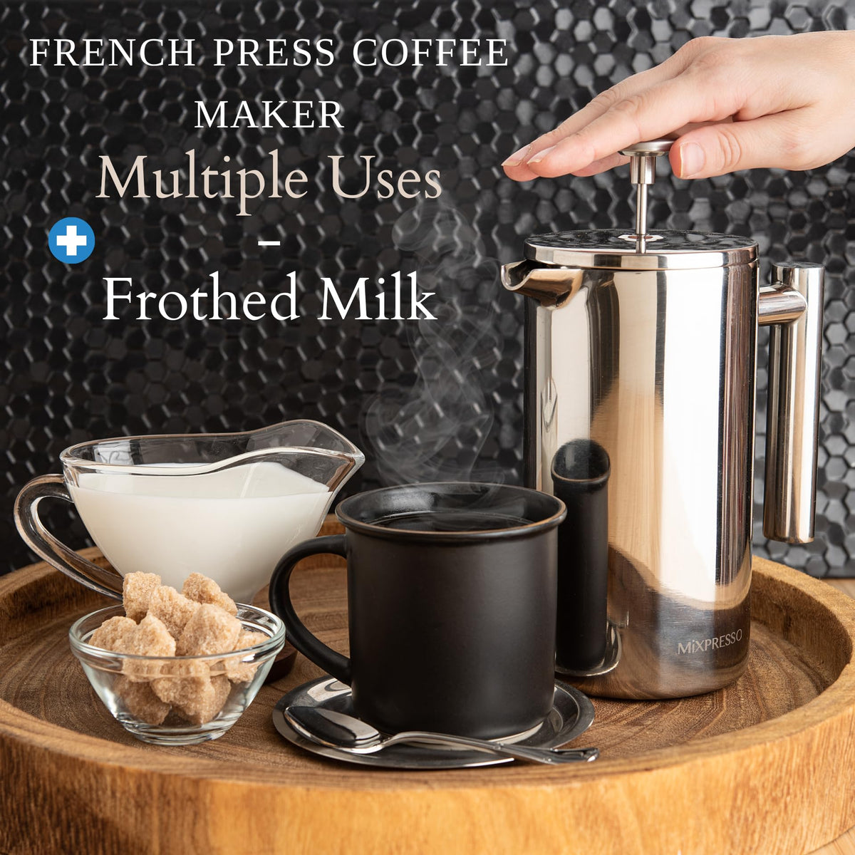 Mixpresso three-layer micro mesh filter for smooth brew
