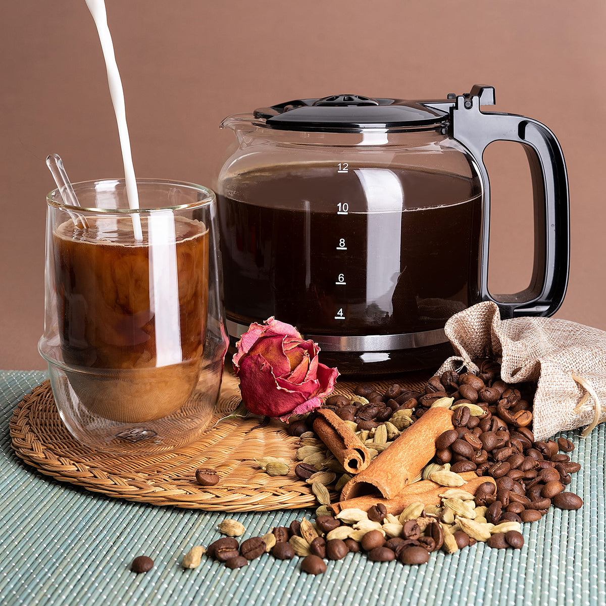 Mixpresso anti-drip feature helps keep your counter clean during brewing.