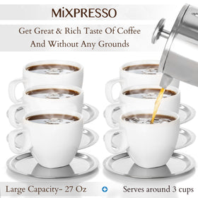 Mixpresso easy-clean design simplifies disassembly and cleaning