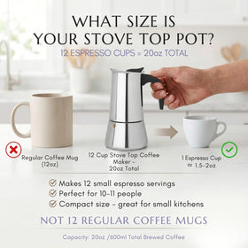 Mixpresso Greca handle detail emphasizes safe, heat-resistant grip.