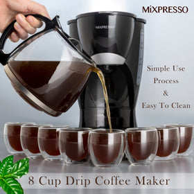 Mixpresso programmable controls close-up for quick, personalized brews
