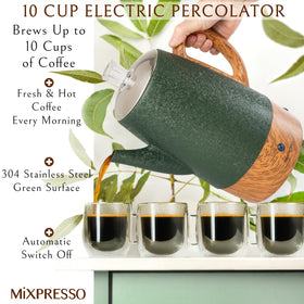 Mixpresso pump tube design supports steady water flow for even extraction