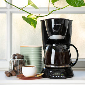 Mixpresso reusable filter and removable basket simplify cleaning