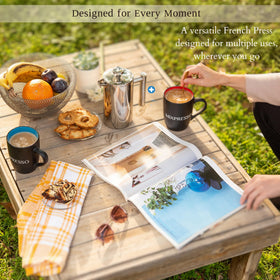 Mixpresso travel-friendly design ideal for weekends away
