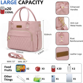 MIYCOO lunch bag insulation lining, keeps food fresh and temperature-controlled.