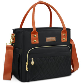 MIYCOO lunch bag interior shows large capacity to fit multiple containers.