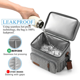 MIYCOO leakproof liner prevents spills for mess-free lunches.