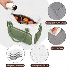 MIYCOO leakproof liner prevents spills and eases cleanup