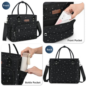 MIYCOO Starry Sky interior with multiple compartments for easy packing.