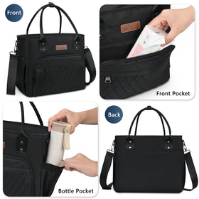 MIYCOO lunch bag leakproof liner prevents spills during transit.