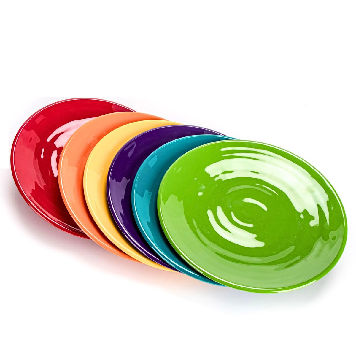 MIYOPESI 11-inch melamine plates set of 6 for durable family meals