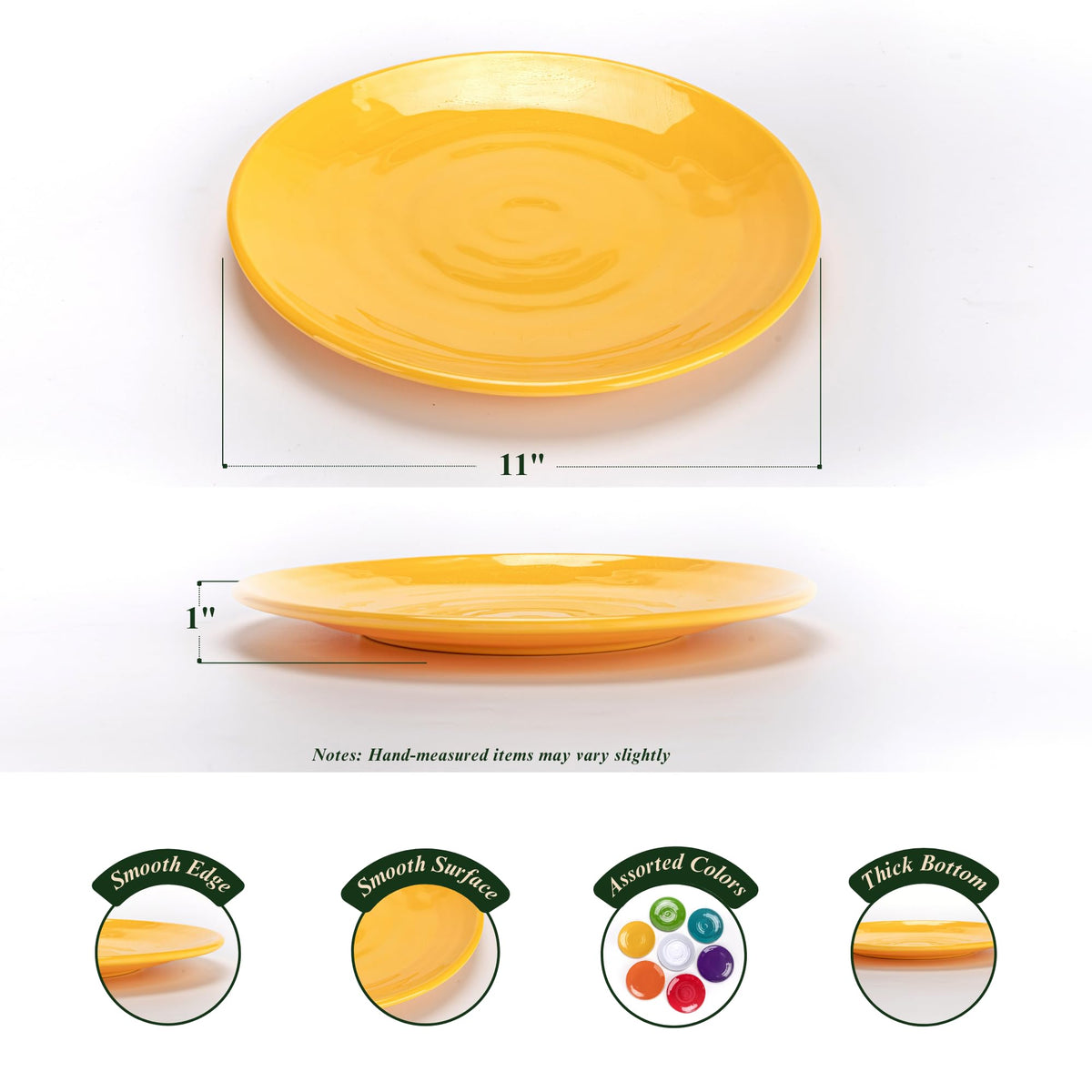 MIYOPESI dishwasher-safe plates easy cleanup after meals
