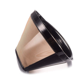MJULY Two-pack No.4 cone filters, convenient replacement for ongoing brewing.