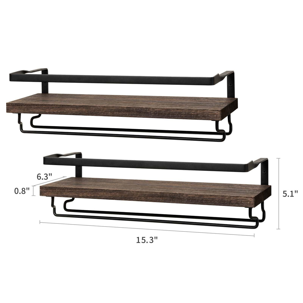 Mkono gift ready wine rack set for wine lovers and home decorators.