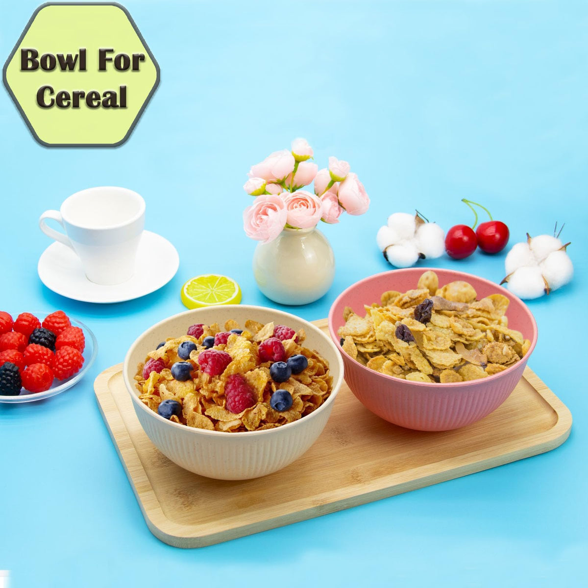 MKYHBOO BPA-free dinnerware designed for kids with lightweight, shatter-resistant construction.