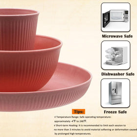 MKYHBOO microwave-safe bowls ready for quick reheats and snack time.