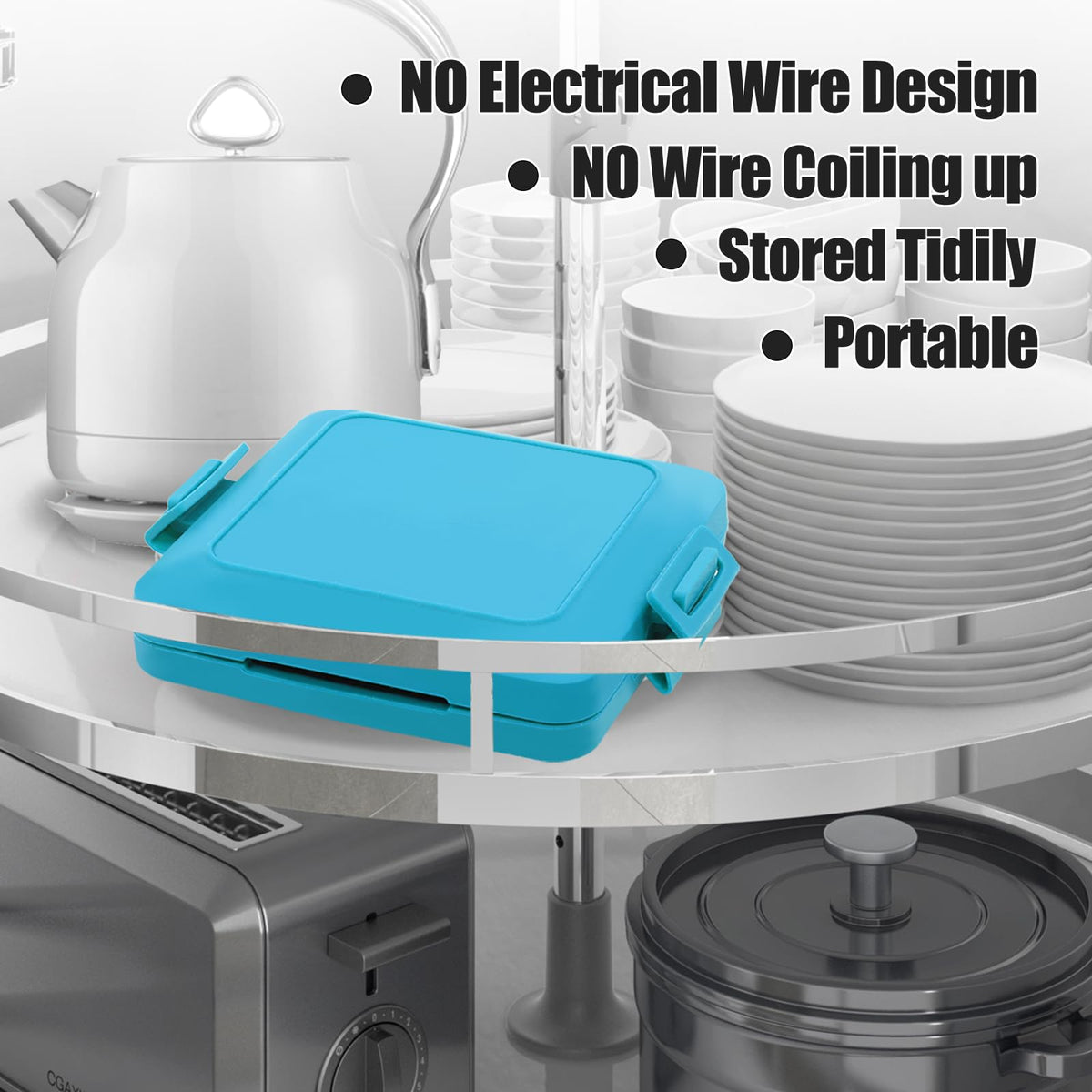 MKYSAIL compact design suited for small kitchens and travel