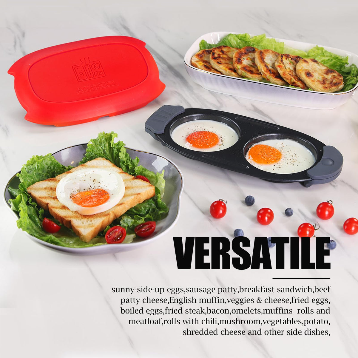 MKYSAIL detachable-handle eases handling and cleaning after use.