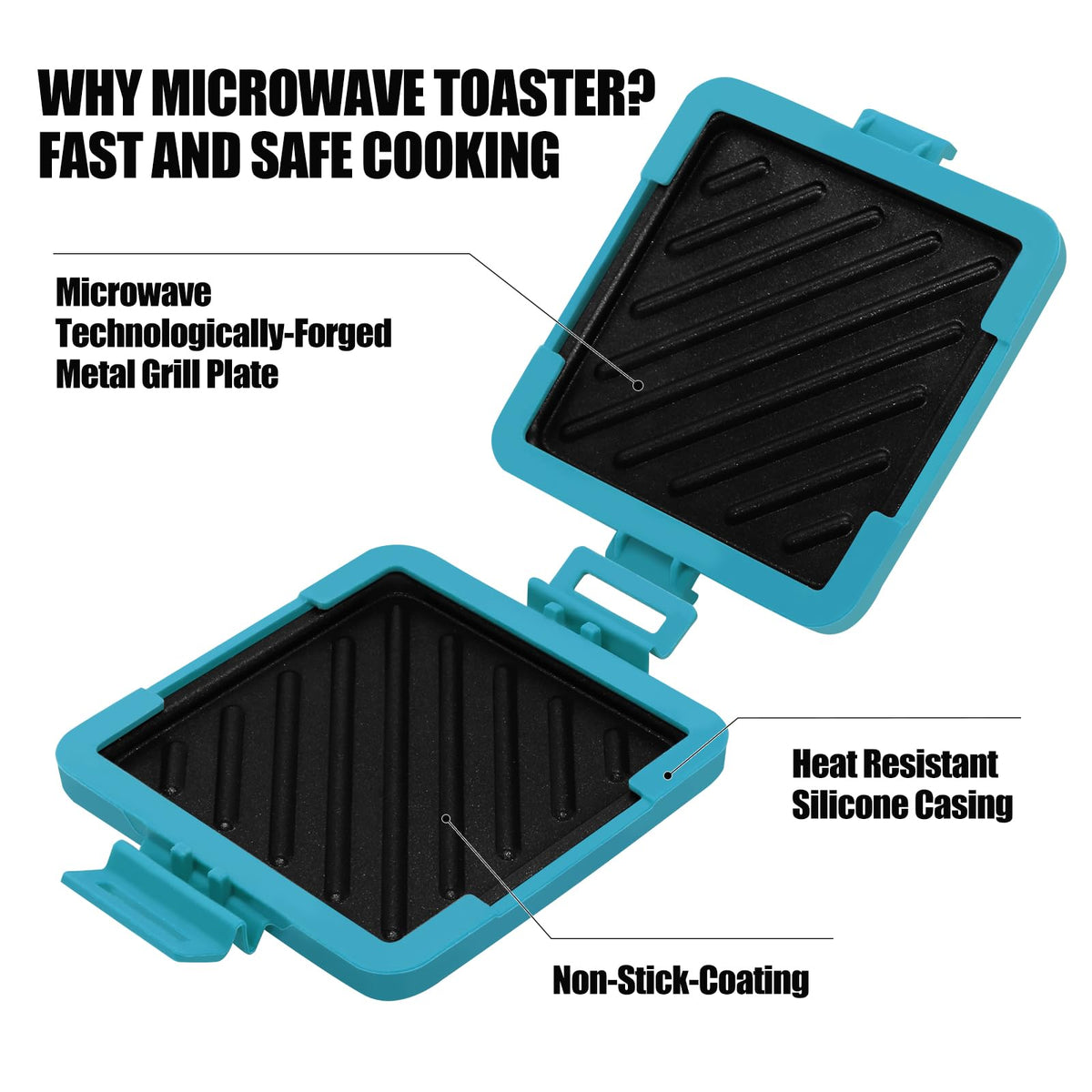 MKYSAIL dishwasher-safe coating shown for easy cleaning after cooking