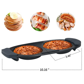 MKYSAIL non-stick surface helps eggs release cleanly with less oil.