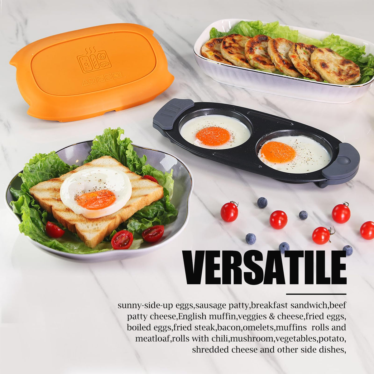 MKYSAIL portable egg cooker ideal for travel and dorms