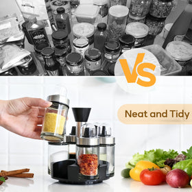 Thick-bottom glass bottles offer stable storage and durability.