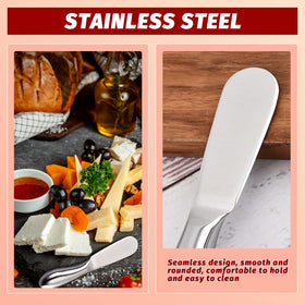 Mlurcu closeup brushed-metal spreaders show durable all-in-one design