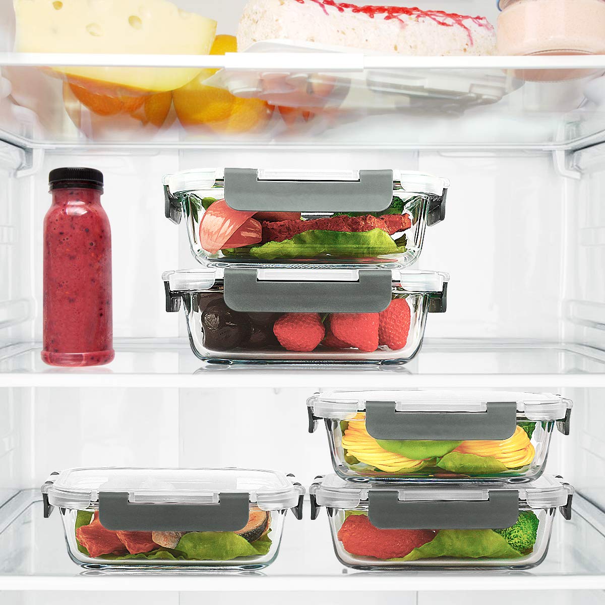 M MCIRCO 10-pack set is ideal for meal prepping and batch cooking