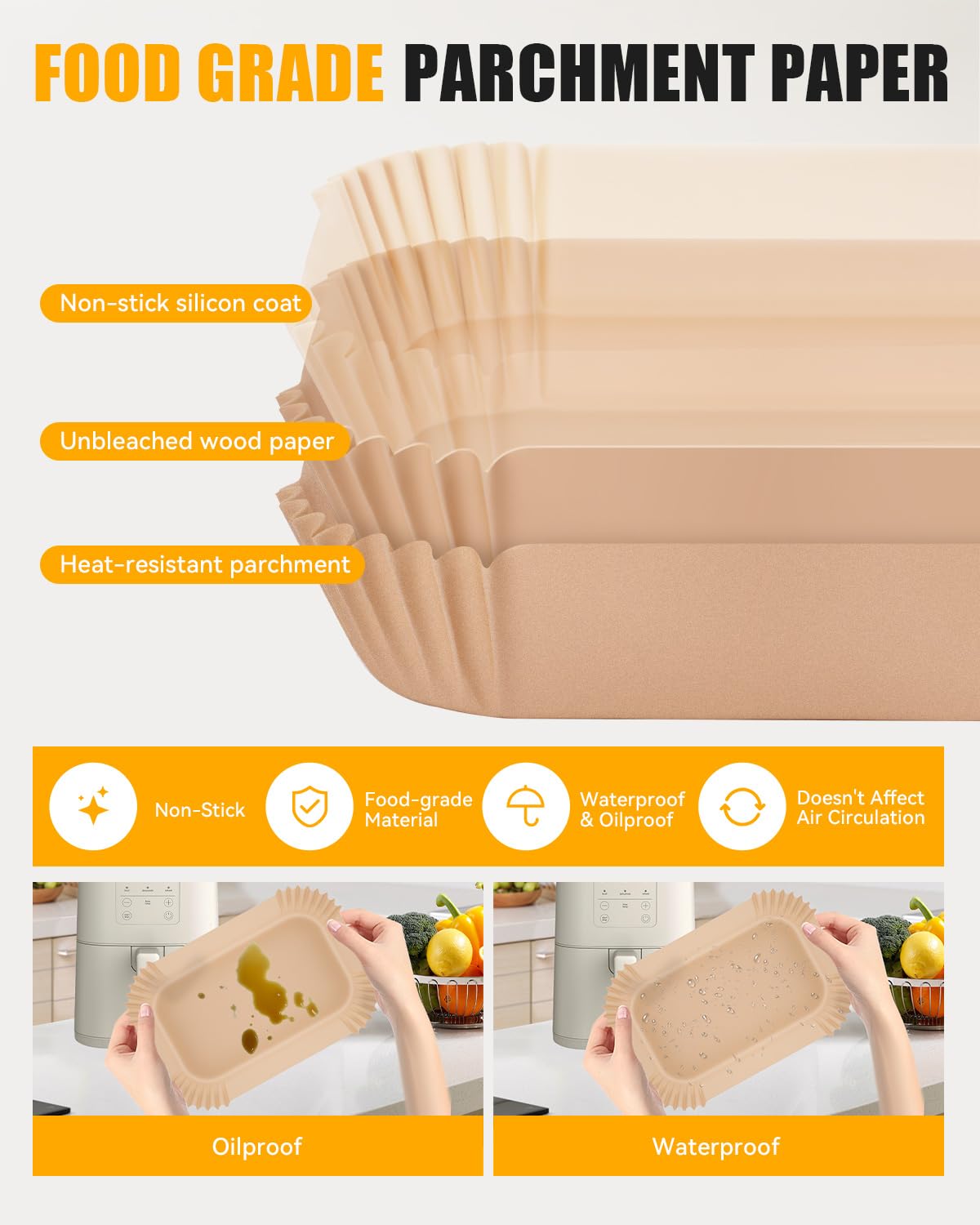 MMH food-grade bleach-free parchment keeps meals safe and practical.