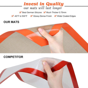 MMMAT mat withstands up to 500°F for versatile oven use
