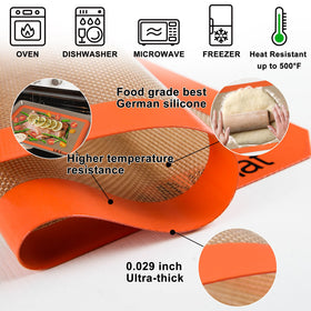 MMMmat silicone baking mat oven-friendly and heat resistant up to 500°F