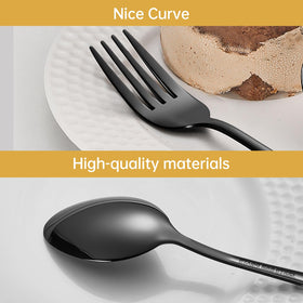 MNLWSP flatware with polished edges for smooth, bite-friendly use.