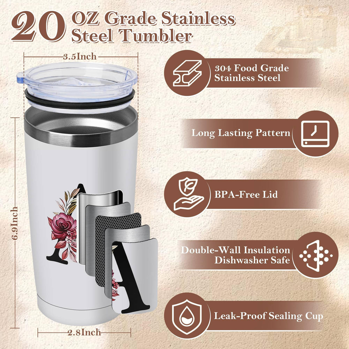 MNZZ spill-proof lid prevents leaks during commute or travel