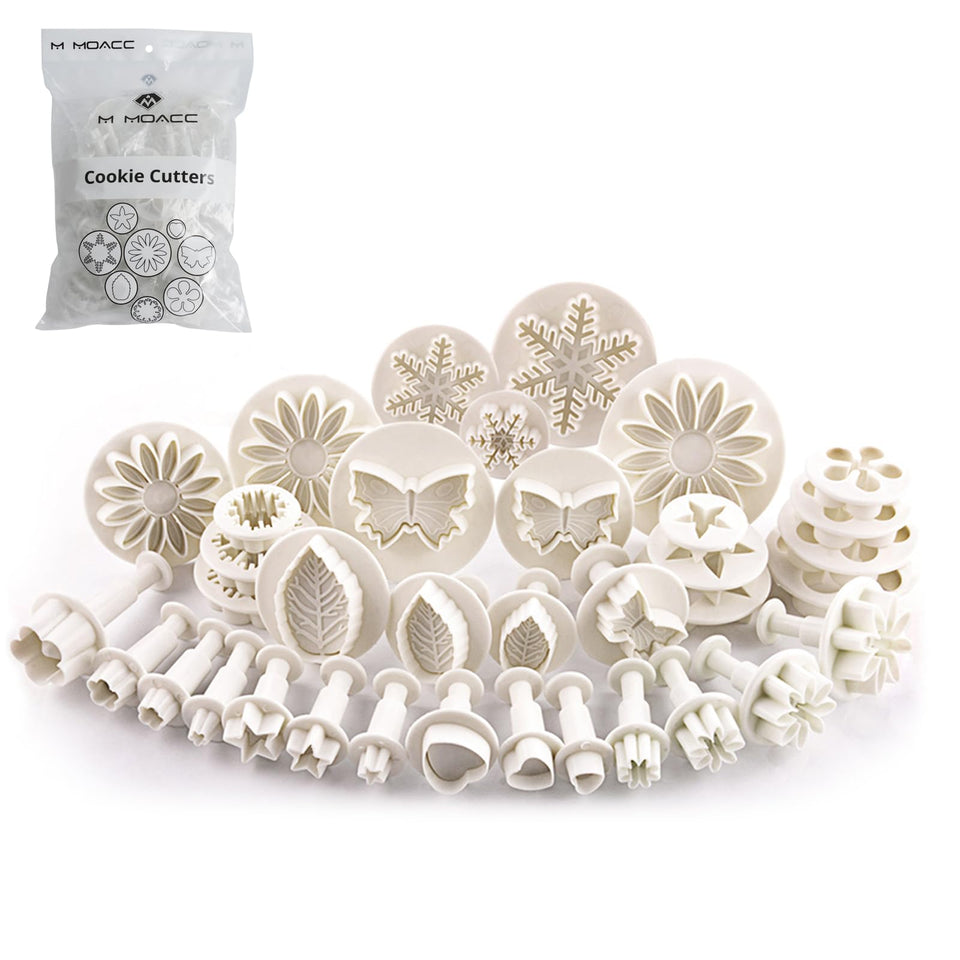 MOACC cake tools collection for versatile fondant decorating and quick results