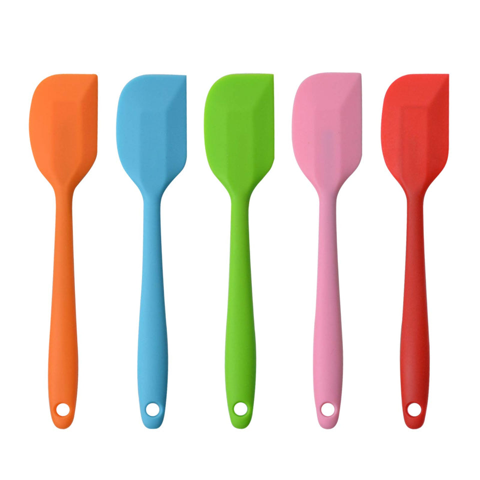 MOACC silicone spatulas 8.5-inch set ideal for stirring and scraping bowls
