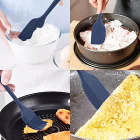 MOACC silicone spatulas dishwasher safe design for quick cleanup and less kitchen clutter
