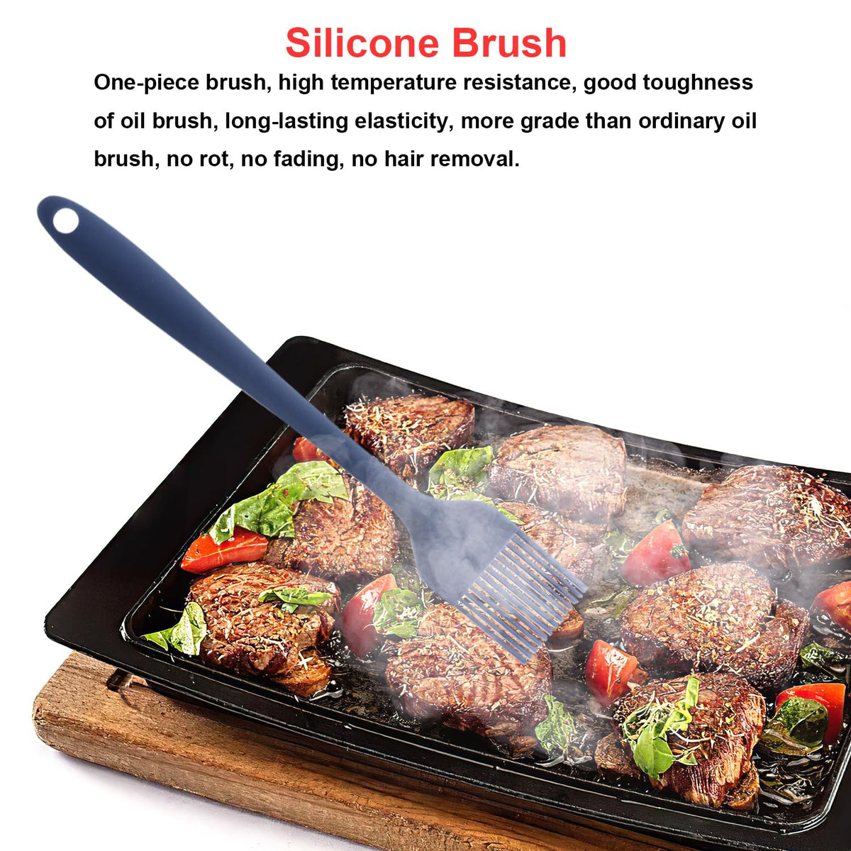 MOACC silicone spatulas compatible with non-stick cookware and gentle on delicate surfaces