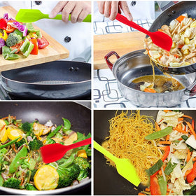 MOACC spatulas are non-stick friendly for coated cookware